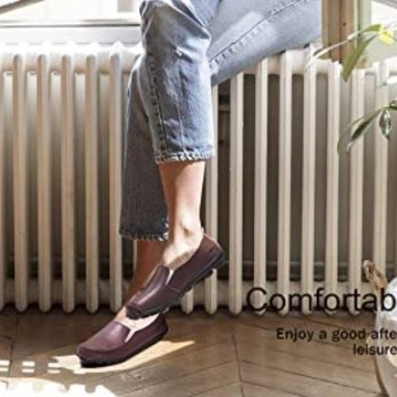 NWT Loafers: Faux Leather, Slip On, Rubber Soles, Lightweight, US 9.5 - Picture 2 of 13